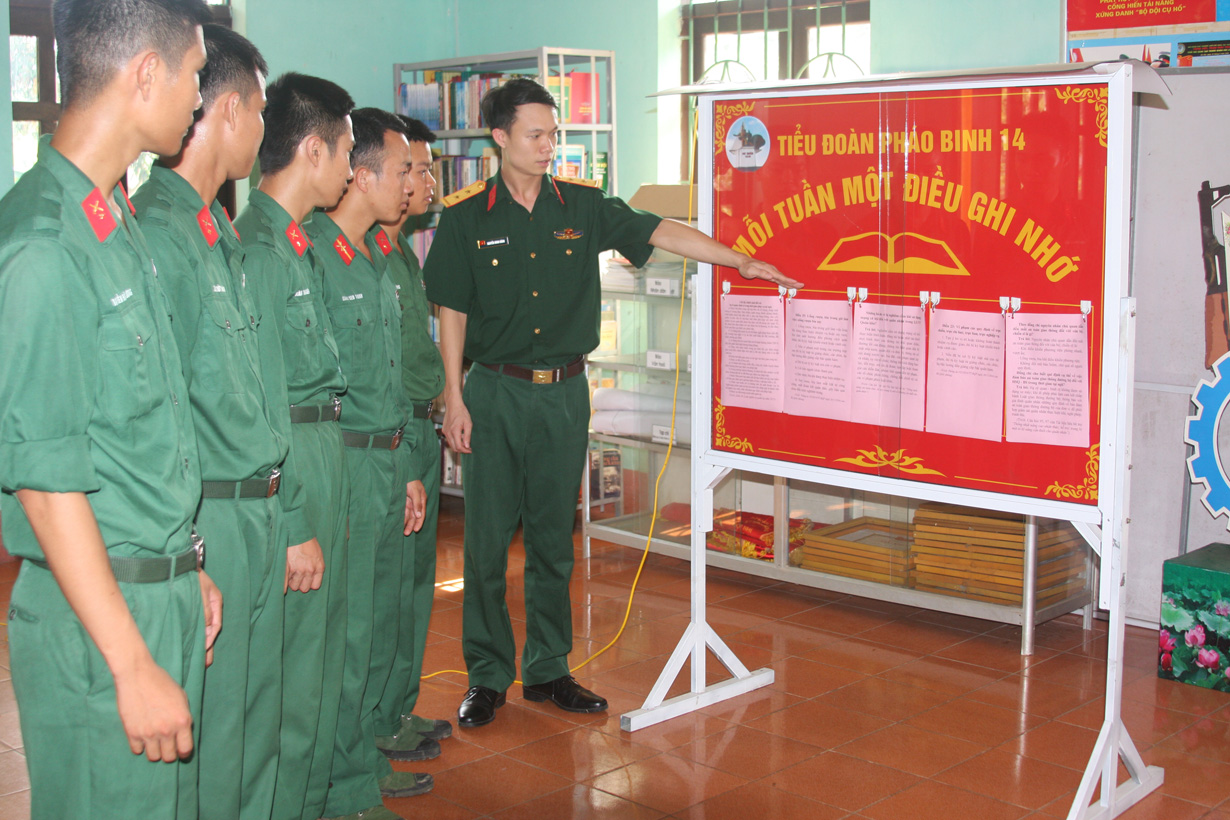 Mỗi tuần thực hiện một lời dạy của Bác

